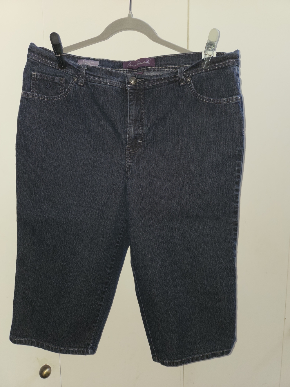 Avenue Dark Indigo Jean Shorts